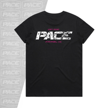 Load image into Gallery viewer, PACE // Ladies Jagged Tee - Black
