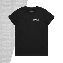 Load image into Gallery viewer, PACE // Ladies Jagged Tee - Black
