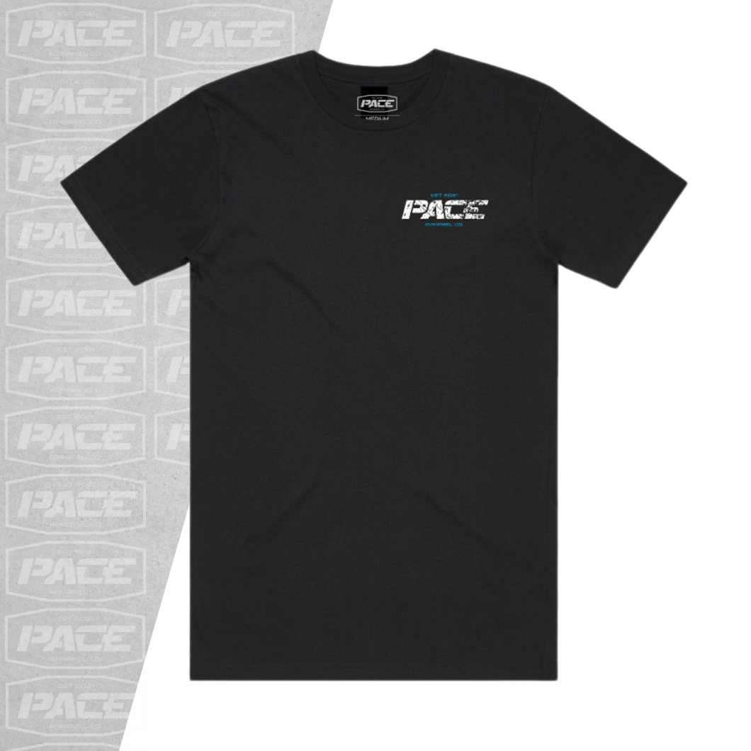 PACE // Jagged Tee - Black