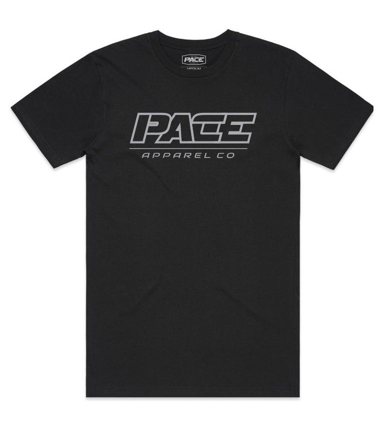 PACE // Outline Tee - Black