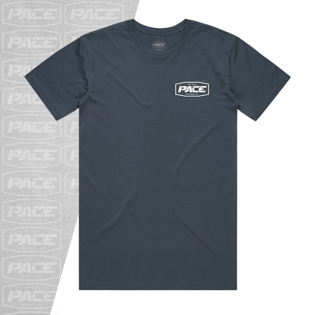 PACE // Original Tee - Petrol Blue