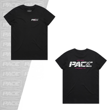 Load image into Gallery viewer, Pace // Mini Me Jagged Tee (Pink or Blue Print)
